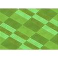 thumbnail image 1 of Ahgly Company Machine Washable Indoor Rectangle Transitional Emerald Green Area Rugs, 6' x 9', 1 of 7