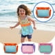 thumbnail image 1 of Bolsa de playa de malla transpirable para niños - Almacenamiento de juguetes resistentes a arena y agua con doble hebilla para piscina, natación y actividades al aire libre, 1 of 6