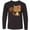 AB-Black, variant on Inktastic Cute Squirrel, Squirrel With Flowers, Fluffy Tail Long Sleeve Youth T-Shirt
