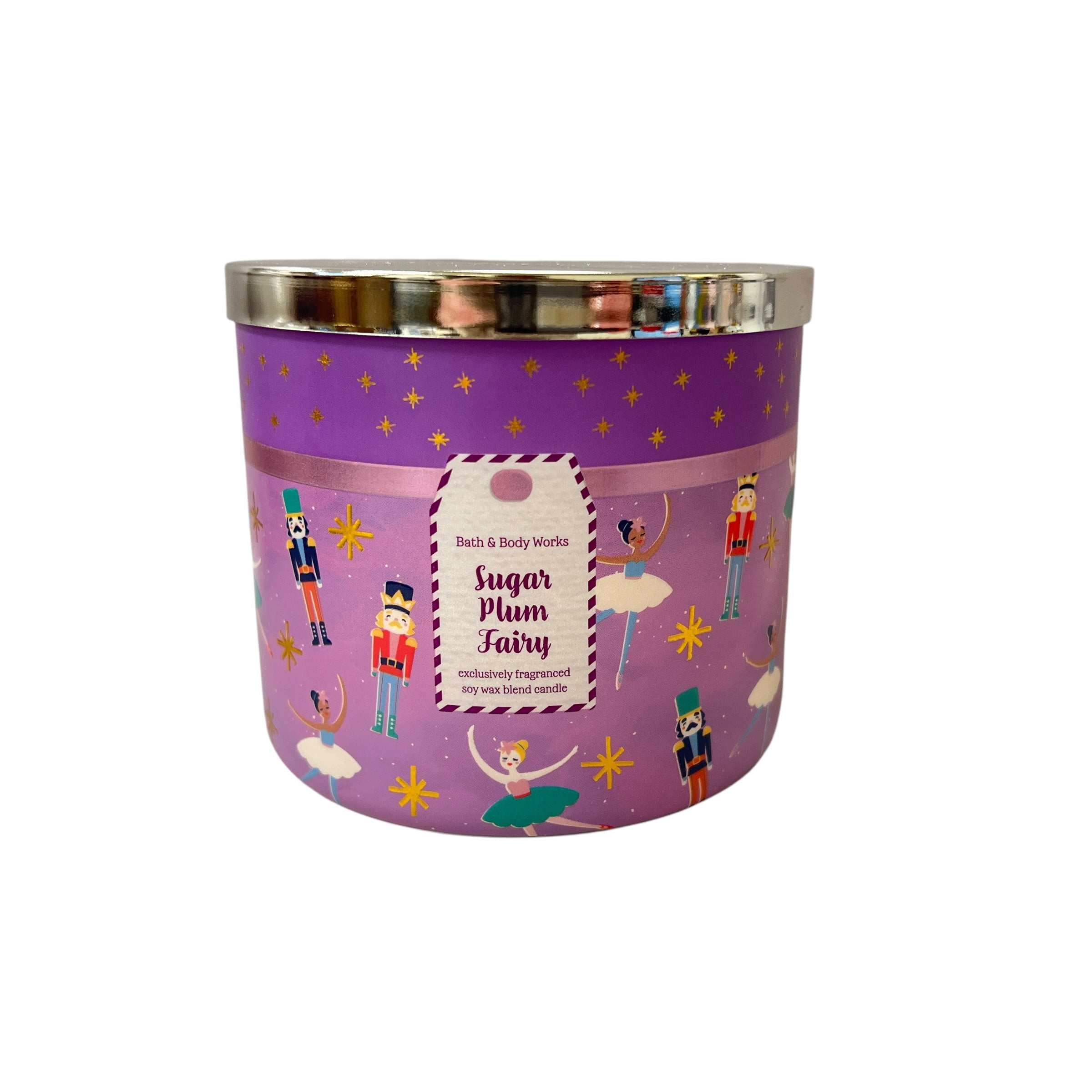 Bath & Body Works Sugar Plum Fairy 3 Wick Scented Candle 14.5 oz