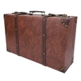 thumbnail image 1 of Old Suitcase, Large Capacity Vintage Suitcase Decorative Rectangular Multifunctional  for Photo Props and Luggage, 1 of 7