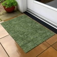 thumbnail image 6 of Addison Rugs Chantille Indoor/Outdoor Transitional Floral Olive Washable Rectangle Rug, 1'8" x 2'6", 6 of 6