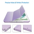 thumbnail image 3 of JETech Case for iPad Air 1st Edition (NOT for iPad Air 2/3/4/5), 9.7 Inch, Smart Cover with Auto Wake/Sleep (Light Purple), 3 of 7