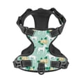 thumbnail image 3 of Kdxio Horse And Flower Print No Pull Dog Harness Adjustable Reflective Oxford Easy Control Medium Large Dog Harness for Training and Everyday-Medium, 3 of 8