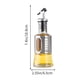 thumbnail image 3 of Utensilios de cocina, aceitera de acero inoxidable con escala, aceitera de soja, vinagrera, condimentos para el hogar, boquilla de apertura y cierre automáticos, aceitera de acero inoxidable., 3 of 6