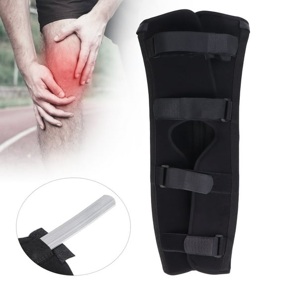 InMobilizante de Rodilla, Soporte de Rodilla Duradero de la Rodilla Con InMovilizador de Rodilla para Hombres para eSguinces de Rodilla