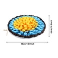 thumbnail image 3 of SIfdSeng Interactive Snuffle Mat for and Cats Mental Stimulation Enrichment Feeder Puzzle Slow Eating Game, 3 of 7