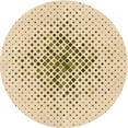 thumbnail image 1 of Ahgly Company Machine Washable Indoor Round Transitional Bronze Brown Area Rugs, 4' Round, 1 of 7