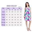 thumbnail image 4 of FORMRS Summer Dress for Women Loose U Neck Sleeveless Midi Beach Sundresses with Pockets, Abstract Drawing, 4 of 8