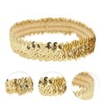 thumbnail image 3 of Unique Bargains Stretch Sequins Headbands 1 Pc Gold Tone, 3 of 6