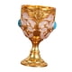 thumbnail image 4 of Vintage Vintage Medieval Scoplet, suministros de fiesta hechos a mano de boda vintage, Regalos multipropósito Decoración de vinos de metal, Copa de de oro, 4 of 8