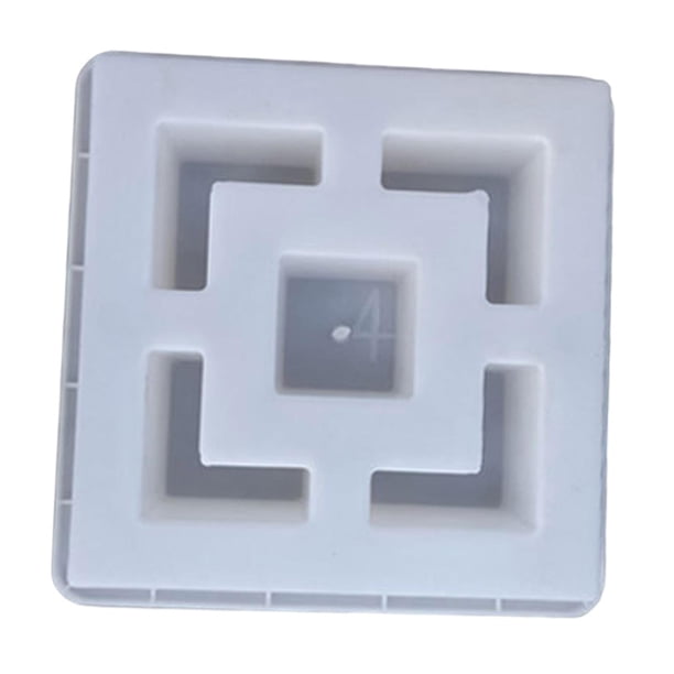Modelo de decoración de pared de hormigón, bloque de pared de hormigón, cuadrado, fácil de usar para arquitectura de patios, ingeniería patios Estilo A