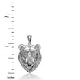 thumbnail image 3 of .925 Sterling Silver   Bear / Pendant Necklace (Pendant with 16" chain), 3 of 3