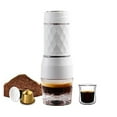 thumbnail image 1 of 3 In1 Hot/Cold Portable Coffee Machine Manual Espresso Maker For Capsule & Ground Hand Press Brewer Home Office Travel ,Portable, 1 of 5