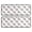 Cow and Face White Pattern, variant on Cow and Shape White Pattern Anti Fatigue Kitchen Rugs Set Of 2, Non Slip Washable Decorative Floor Mats for Sink Laundry and Home Use, 17"x47"