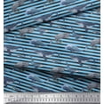 thumbnail image 3 of Soimoi Cotton Duck Fabric Stripes & Whale Fish Ocean Print Fabric by The Yard 42 Inch Wide, 3 of 3