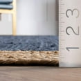 thumbnail image 3 of Handmade Braided Natural Pure Jute Area Rugs ,Home Décor Rugs Size 5 x 5 Feet Square ( 150 cm x 150 cm ), 3 of 5