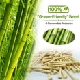 thumbnail image 3 of FINGER TEN Bamboo Golf Tees Wood  2 3/4  Inch Wooden Short Long Tee Color Bulk 300 Pcs Count for Men Women, 3 of 8