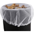 thumbnail image 3 of TIELUTT Cover for Rain Barrels Diameter Adjustable Rain Net Harvesting Tool Fitted Couch Covers Outdoor Table Cover Rectangular L Couch Cover Shrubs Covers for Shade and Rain, 3 of 8