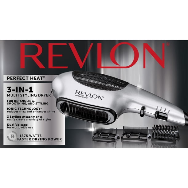 Revlon 1875W 3in1 Fast Dry MultiStyler/Hair Dryer