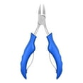 thumbnail image 2 of Cuticle Scissors Professional Pedicure Tools Stainless Steel Heavy Duty Thick Toenail Clippers for Home Use, 2 of 8