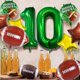 thumbnail image 5 of Set de decoración para fiestas de cumpleaños con temática de fútbol con globos, 5 of 7