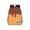 thumbnail image 2 of Cute Dripping Ice Cream Print Ages 3rd 4th 5th 6th Backpack Padded Shoulder Strap Lightweight Waterproof Elementary Back To School Casual Book Bag, 2 of 8