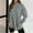 Gray(New), variant on PNTUTB Fashion Women Crewneck Long Sleeve Hoodless Sweatshirts Solid Color Pockets Loose Pullover Clothes