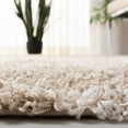thumbnail image 4 of SAFAVIEH Daley Geometric Plush Shag Area Rug, Beige/Ivory, 11' x 15', 4 of 7