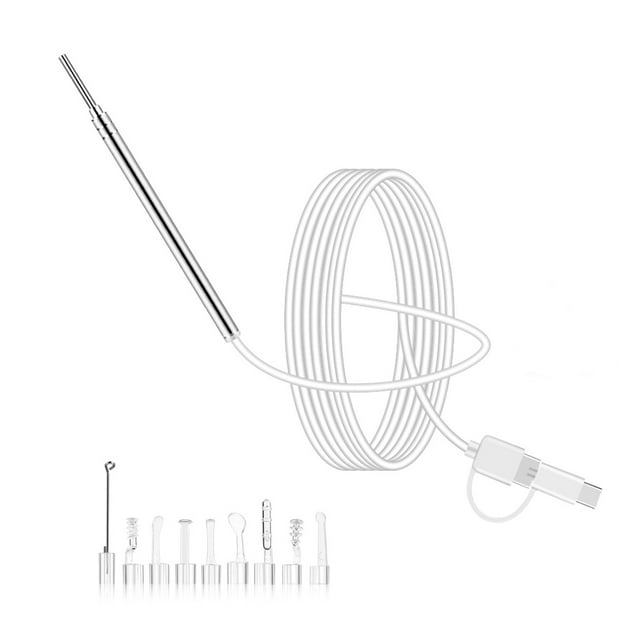 Oído Endoscopio Cámara 3.9MM Lente 640 * 480P IP67 Otoscopio de inspección a prueba de agua Labymos Natural