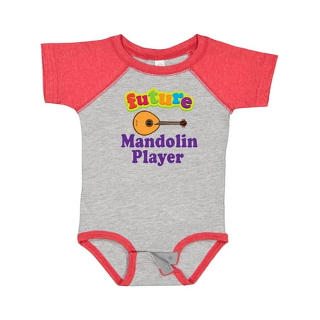

Inktastic Future Mandolin Player Music Gift Gift Baby Boy or Baby Girl Bodysuit