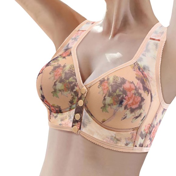 HUITKMM Soutiens-Gorge pour Femmes Débardeur Mince Sans Coutures pour Femmes Soutien Doux Grande Poitrine Petite Demi Bonnets Fixes Soutien-Gorge Respirant 3054