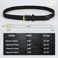 thumbnail image 6 of Braided Canvas Elastic Belt for Men and Women Stretch Woven Belt for Jeans Casual Golf Belt, 6 of 9