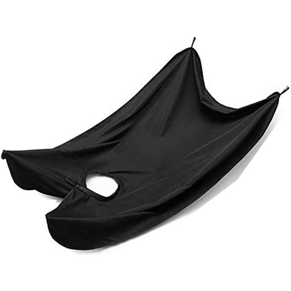 HealthGoodsIn - Beard Catcher Bib Apron, Grooming Cape for Men | Hair Clipping Catcher for Easy Beard Trimming and Cleaning