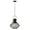 91#Black, variant on Living Room Ceiling Lights HOMCOM Industrial Pendant Light Fixtures, Black Metal Frame Hanging Ceiling Light for Living Room, Bedroom, Kitchen, Dining Room with Adjustable Hanging Chain, Black,Living