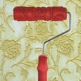 thumbnail image 2 of 6,85 '' del rodillo de pintura del estampado de Empaistic de pared con Baoblaze Rodillo de pintura con estampado de flores Empaistic de decoración de pared de 6, 2 of 7