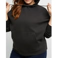 thumbnail image 4 of Hanes Originals Womens Fleece Plus Sizes Hoodie, 4 of 4