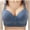 Navy, variant on Ohufall Bras For Women Side Retraction No Steel Ring Underwear Strap Type Thin Mould Cup Breathable Bra Lingerie For Women