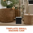 thumbnail image 5 of FRCOLOR 15 pcs  Tea Storage Holder Tinplate Tea Holder Tea Bag Container Square Candle Tin Container, 5 of 8