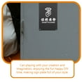 thumbnail image 3 of unbranded 10Ud Placas Metálicas Negras En Para Puerta Con Personalizable Y Resistente, 3 of 8
