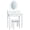 White, variant on Furnibear Oval Mirror Vanity Set with 10 LED Dimmable Bulbs and 3 Drawers for Bedroom Makeup Room, White