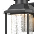 thumbnail image 2 of Elk Home 9-Inch Wide Outdoor Irvine Wall Sconce, Matte Black, 2 of 5