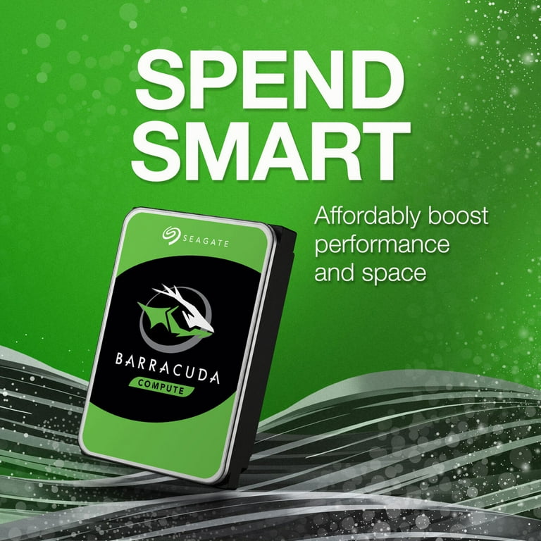 Seagate BarraCuda 8TB Internal Hard Drive - 5400RPM SATA 3.5