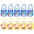thumbnail image 1 of EeaseCA 10 Pcs Hand Sanitizer Storage Container Empty Perfume Bottle with Silicone Cover, 1 of 7