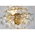 thumbnail image 2 of Design Living 8-Light D20'' Clear Crystal Chandelier with Brass Hardware, 2 of 6