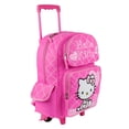 thumbnail image 2 of Pink Hearts Hello Kitty Rolling Backpack - Pink Hello Kitty Luggage with Wheels, 2 of 4