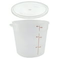thumbnail image 2 of Cambro RFS6PP190 Camwear 6-Quart Round Food Storage Container with Lid, 2 of 3