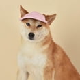 thumbnail image 2 of Dog Hat for Small Dogs Dog Sun Hats with Ear Holes, Pet Puppy Baseball Cap for Summer, 2 of 4