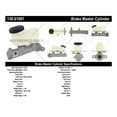 thumbnail image 4 of Centric Parts 13061091 Brake Master Cylinder Fits select: 1997-2007 FORD TAURUS, 1997-2005 MERCURY SABLE, 4 of 4