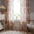 thumbnail image 2 of Cortinas MEETSKY de lino, 213 cm de longitud, filtro de luz, 2 paneles, 2 of 7
